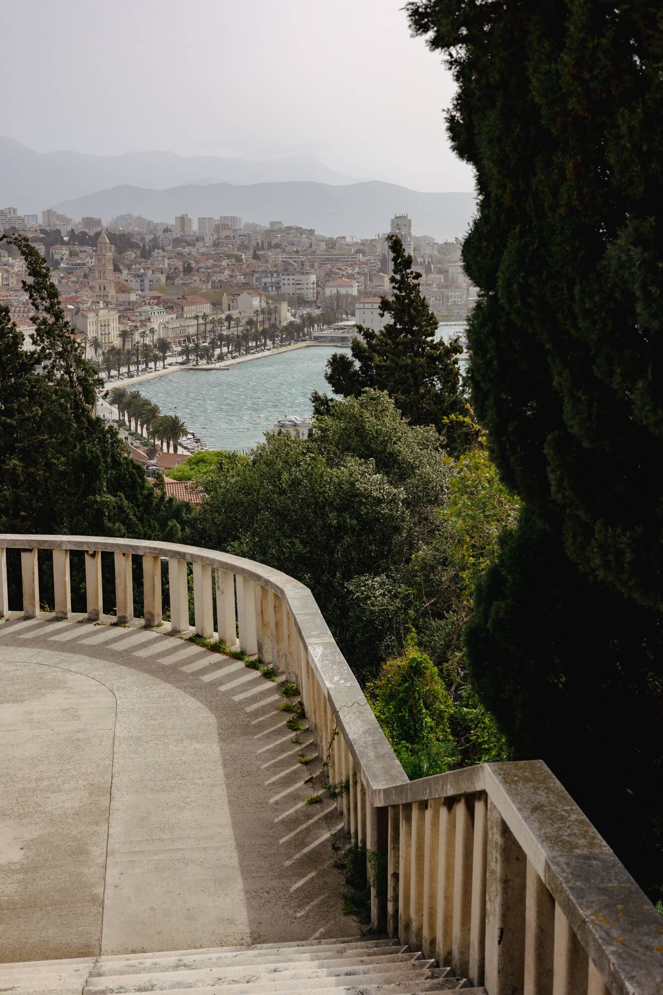 split to dubrovnik drive - best stops- split. croatia