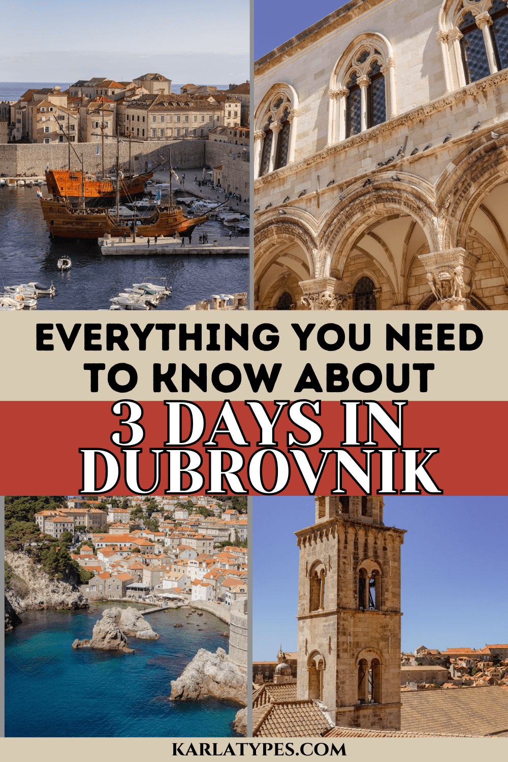 dUBROVNIK 3-DAY ITINERARY