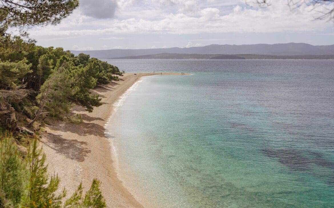 beaches on brac - zlatni rat
